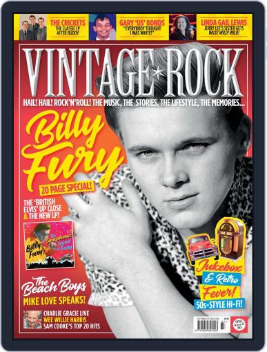 Vintage Rock September 1st, 2018 Digital Back Issue Cover