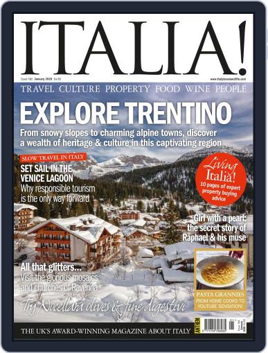 Italia January 1st, 2020 Digital Back Issue Cover