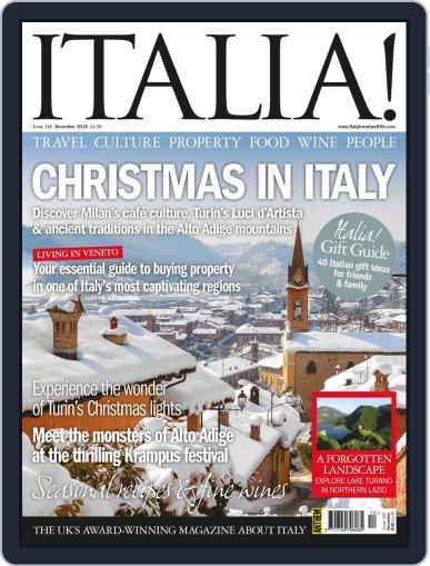 Italia December 1st, 2018 Digital Back Issue Cover