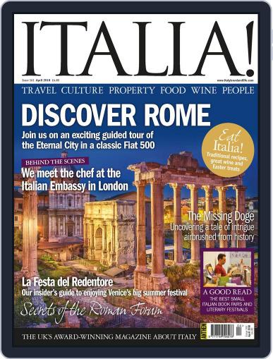 Italia April 1st, 2018 Digital Back Issue Cover