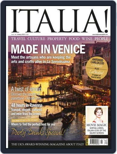 Italia January 1st, 2018 Digital Back Issue Cover