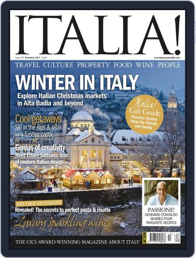 Italia December 1st, 2017 Digital Back Issue Cover