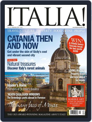 Italia September 1st, 2017 Digital Back Issue Cover