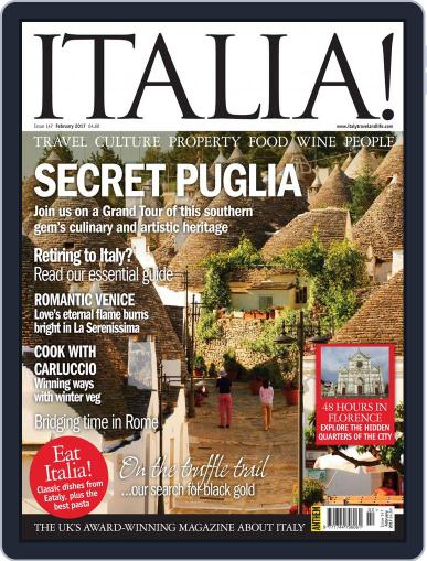Italia February 1st, 2017 Digital Back Issue Cover