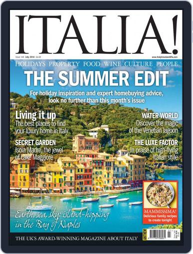 Italia June 9th, 2016 Digital Back Issue Cover