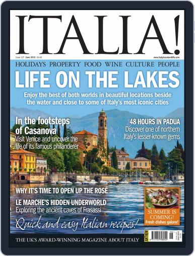 Italia June 1st, 2015 Digital Back Issue Cover