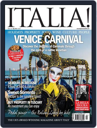Italia April 14th, 2014 Digital Back Issue Cover