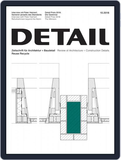 Detail October 1st, 2018 Digital Back Issue Cover