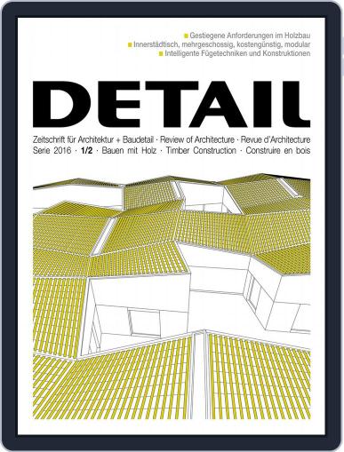 Detail December 31st, 2015 Digital Back Issue Cover