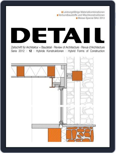 Detail November 28th, 2012 Digital Back Issue Cover