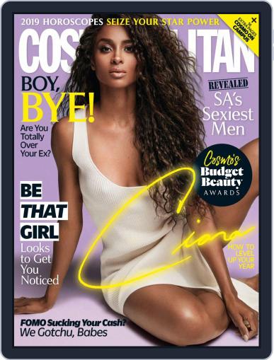 Cosmopolitan South Africa January 1st, 2019 Digital Back Issue Cover