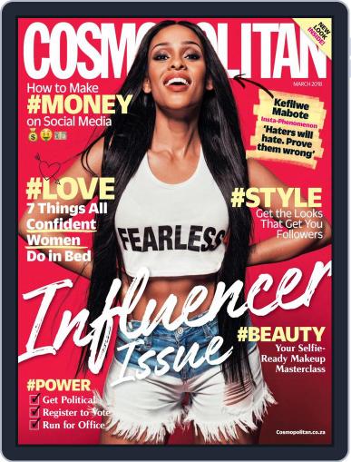 Cosmopolitan South Africa March 1st, 2018 Digital Back Issue Cover