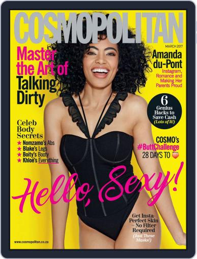 Cosmopolitan South Africa March 1st, 2017 Digital Back Issue Cover