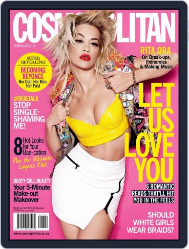 Cosmopolitan South Africa January 15th, 2016 Digital Back Issue Cover