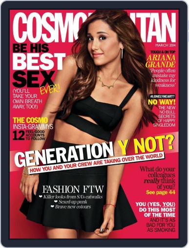 Cosmopolitan South Africa February 16th, 2014 Digital Back Issue Cover