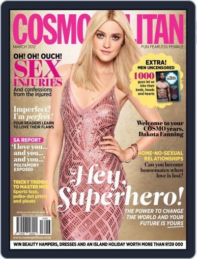 Cosmopolitan South Africa February 19th, 2012 Digital Back Issue Cover