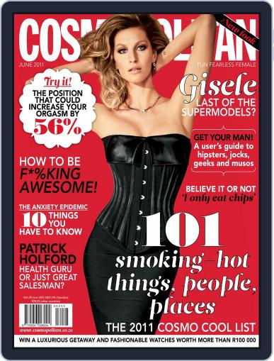 Cosmopolitan South Africa May 22nd, 2011 Digital Back Issue Cover