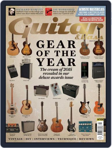 Guitar January 1st, 2016 Digital Back Issue Cover