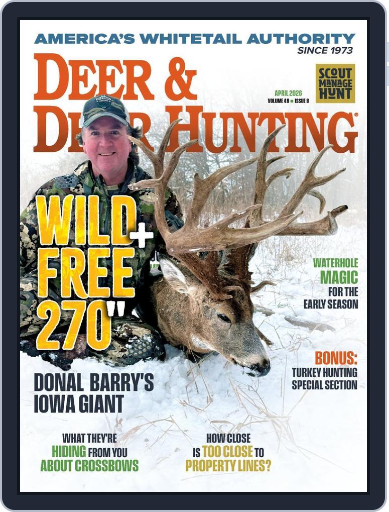 Deer & Deer Hunting (Digital) Subscription                    April 1st, 2026 Issue