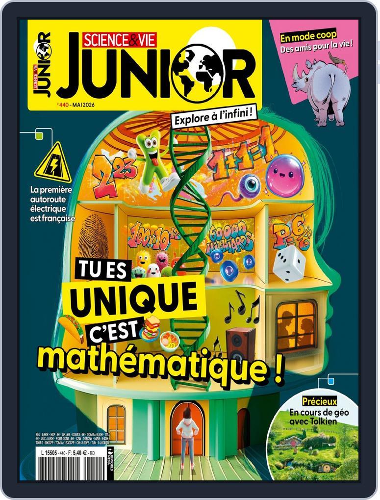Science & Vie Junior (Digital) Subscription                    April 8th, 2026 Issue