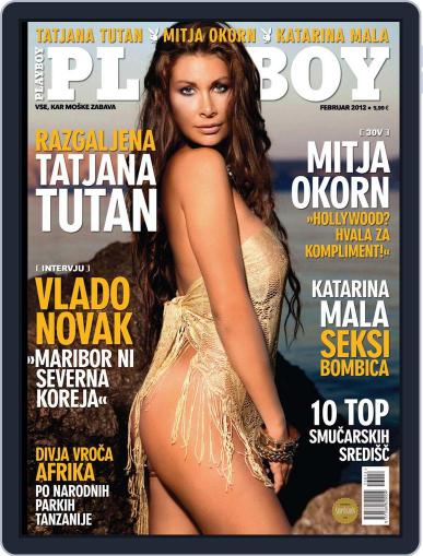 Playboy Slovenija January 13th, 2012 Digital Back Issue Cover