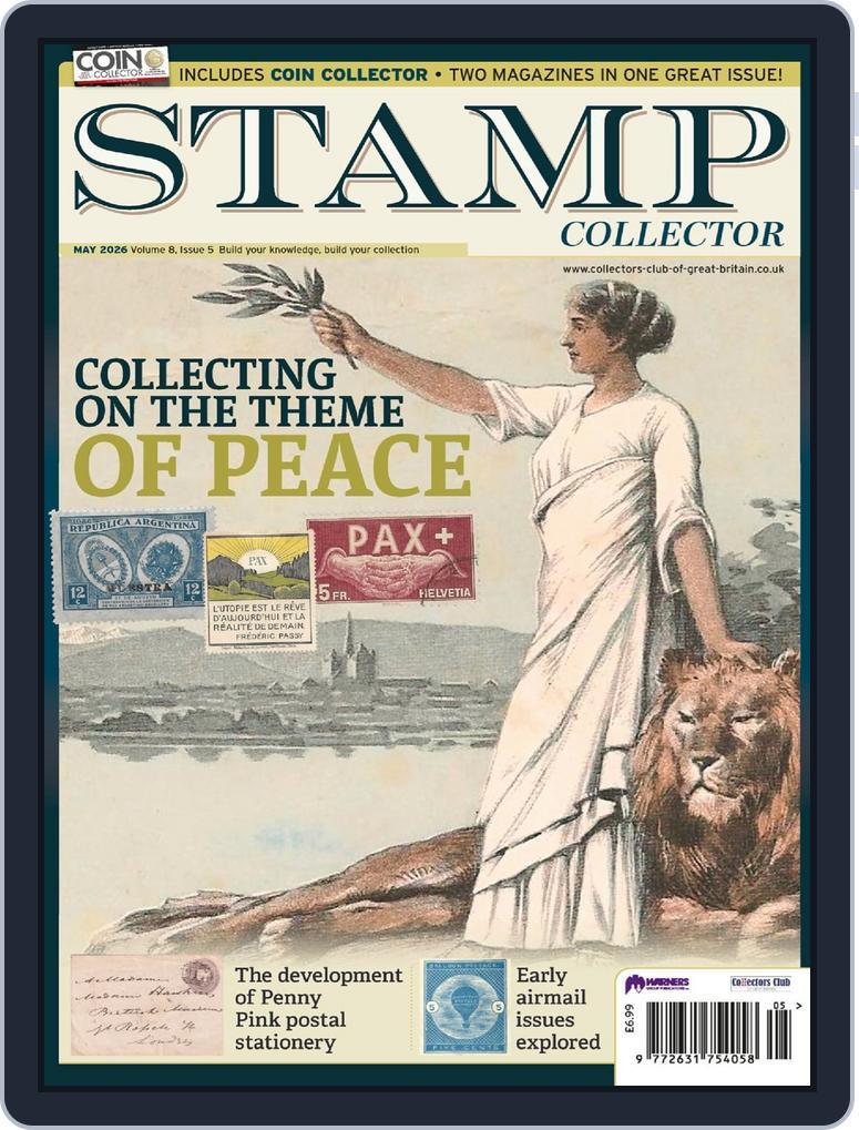 Stamp Collector (Digital) Subscription                    May 1st, 2026 Issue