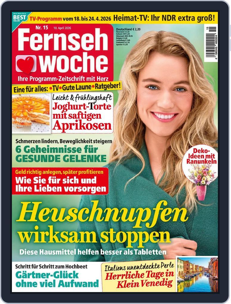 Fernsehwoche (Digital) Subscription                    April 10th, 2026 Issue