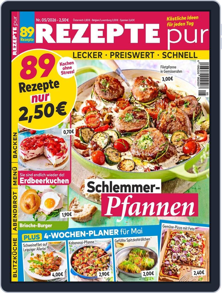 REZEPTE pur (Digital) Subscription                    April 10th, 2026 Issue