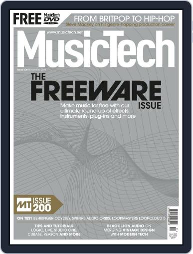 Music Tech November 1st, 2019 Digital Back Issue Cover