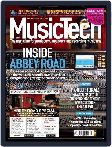 Music Tech September 1st, 2017 Digital Back Issue Cover