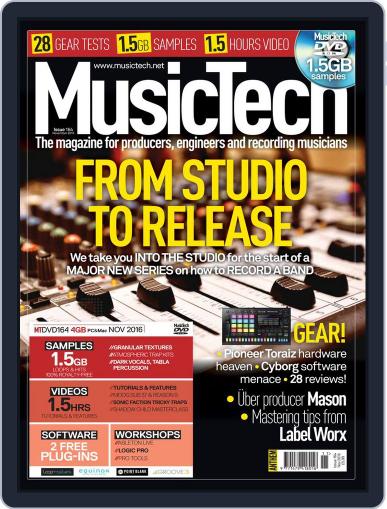 Music Tech November 1st, 2016 Digital Back Issue Cover