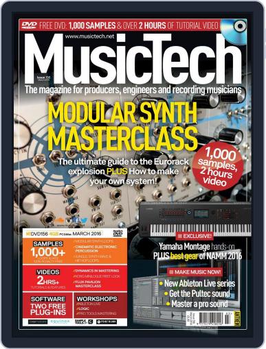 Music Tech February 23rd, 2016 Digital Back Issue Cover