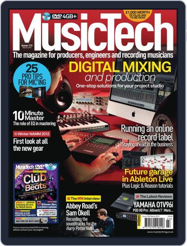 Music Tech February 15th, 2012 Digital Back Issue Cover