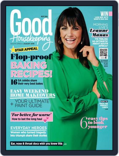 Good Housekeeping South Africa August 1st, 2018 Digital Back Issue Cover