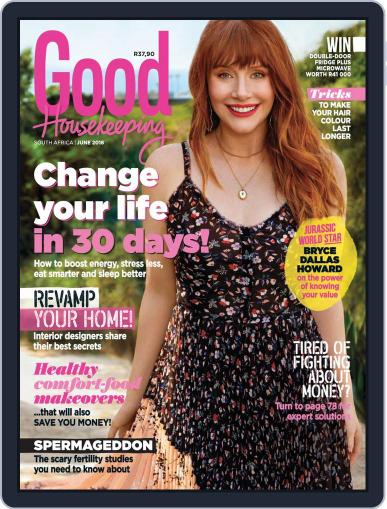 Good Housekeeping South Africa June 1st, 2018 Digital Back Issue Cover
