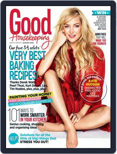 Good Housekeeping South Africa July 18th, 2016 Digital Back Issue Cover