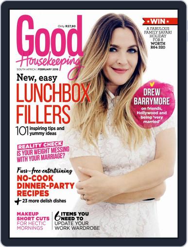 Good Housekeeping South Africa February 1st, 2016 Digital Back Issue Cover