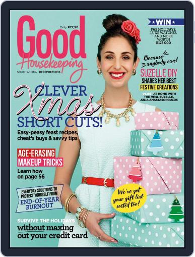 Good Housekeeping South Africa December 1st, 2015 Digital Back Issue Cover