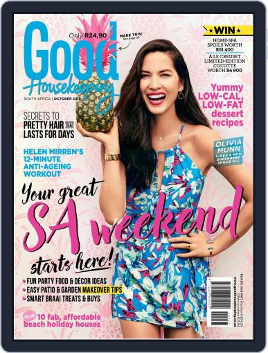 Good Housekeeping South Africa October 1st, 2015 Digital Back Issue Cover