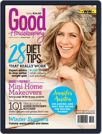 Good Housekeeping South Africa August 1st, 2015 Digital Back Issue Cover