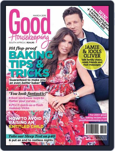 Good Housekeeping South Africa March 1st, 2015 Digital Back Issue Cover