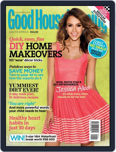 Good Housekeeping South Africa August 17th, 2014 Digital Back Issue Cover