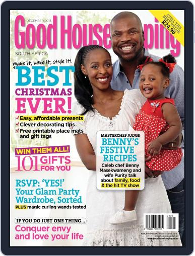 Good Housekeeping South Africa November 17th, 2013 Digital Back Issue Cover