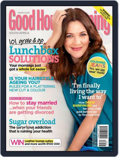Good Housekeeping South Africa February 17th, 2013 Digital Back Issue Cover