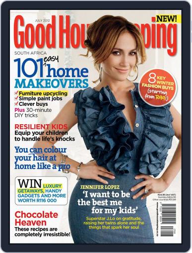 Good Housekeeping South Africa June 17th, 2012 Digital Back Issue Cover