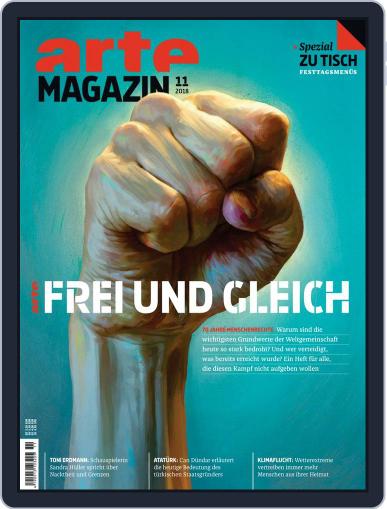 Arte Magazin November 1st, 2018 Digital Back Issue Cover