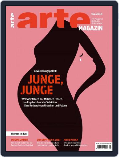 Arte Magazin June 1st, 2018 Digital Back Issue Cover