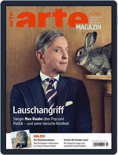 Arte Magazin January 1st, 2018 Digital Back Issue Cover