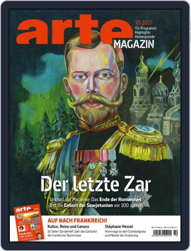Arte Magazin October 1st, 2017 Digital Back Issue Cover