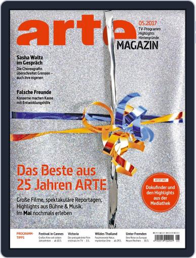 Arte Magazin May 1st, 2017 Digital Back Issue Cover